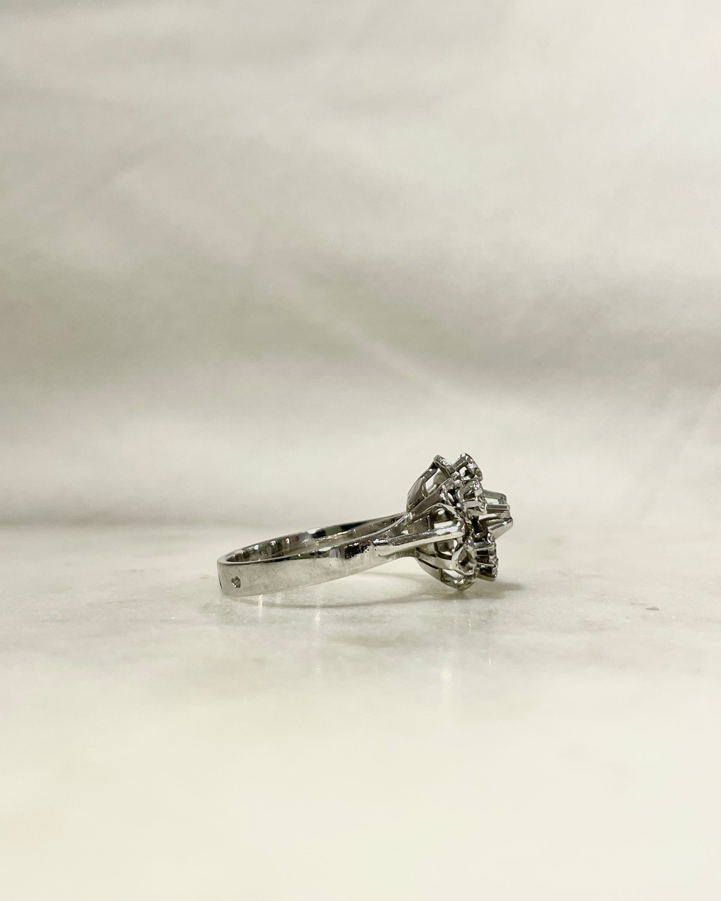 Bague Marguerite Diamants "Ysia"
