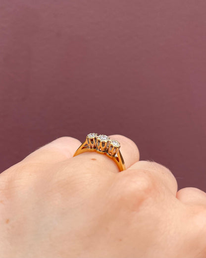 Bague Trilogie Diamants &quot;Farysa&quot;