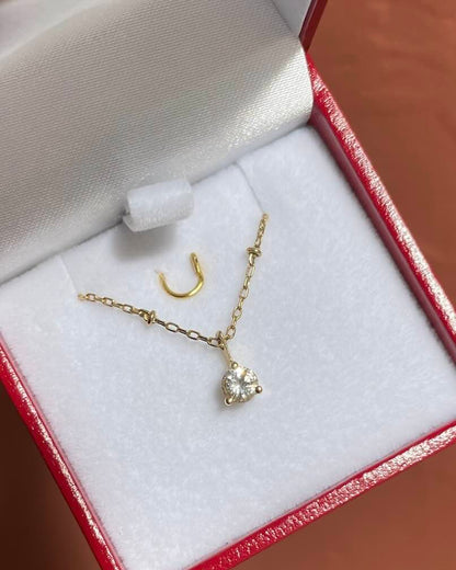 Collier Diamant vintage &quot;Irène&quot;