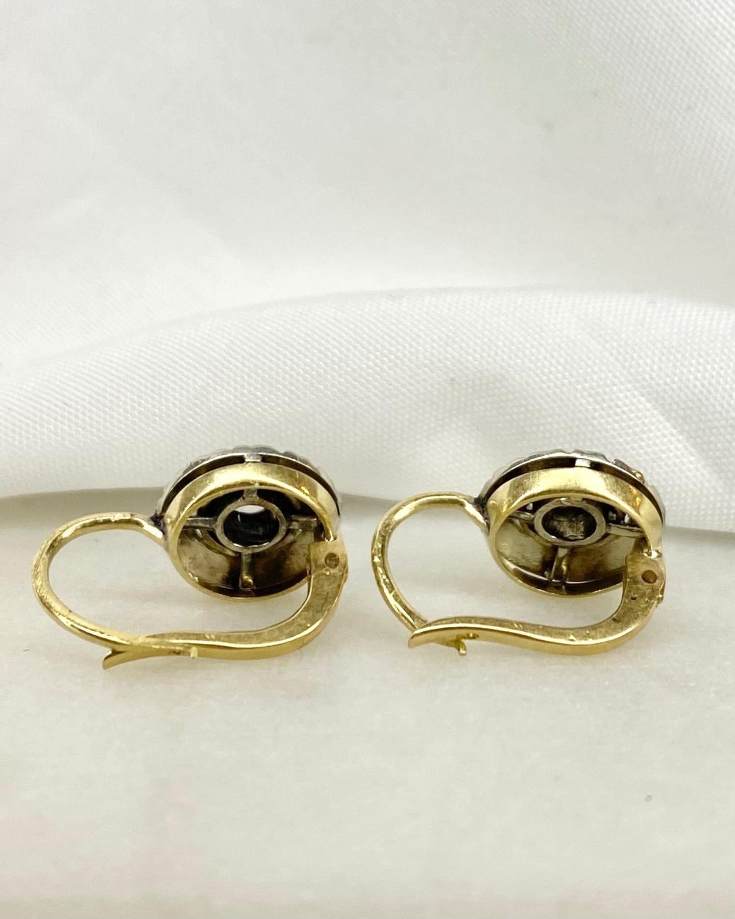Dormeuses 2 Diamants "Millie" - Elliade Paris