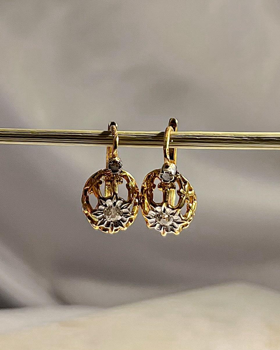 Dormeuses diamants "Meira" - Elliade Paris