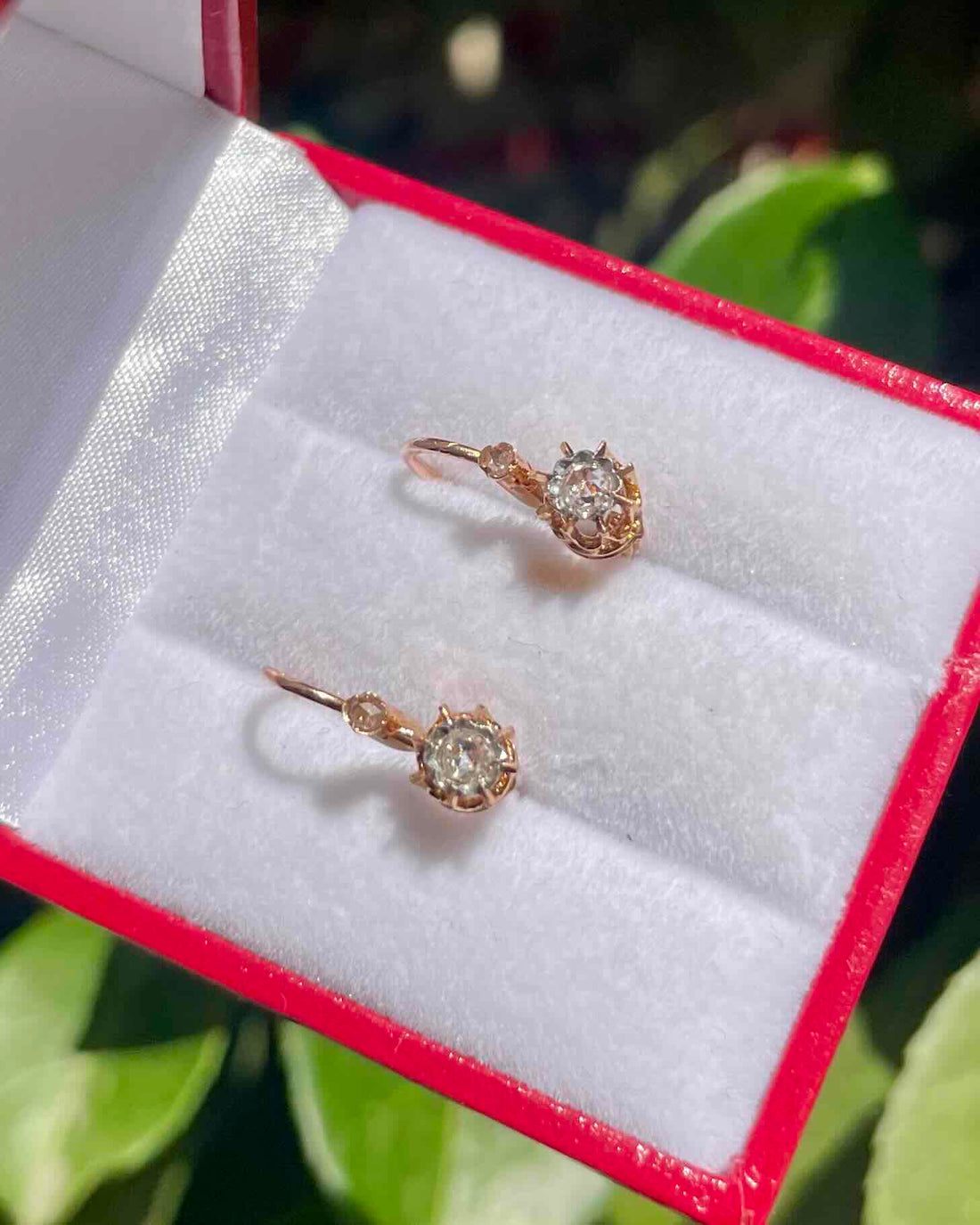 Dormeuses Vintage Diamants &quot;Alice&quot;
