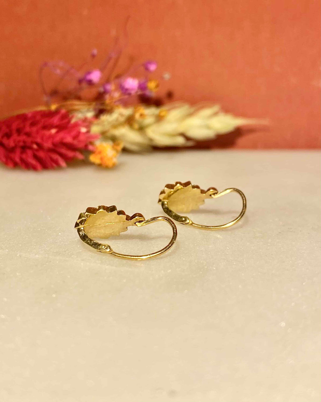 Dormeuses Étoiles Vintage Perles « Liora »