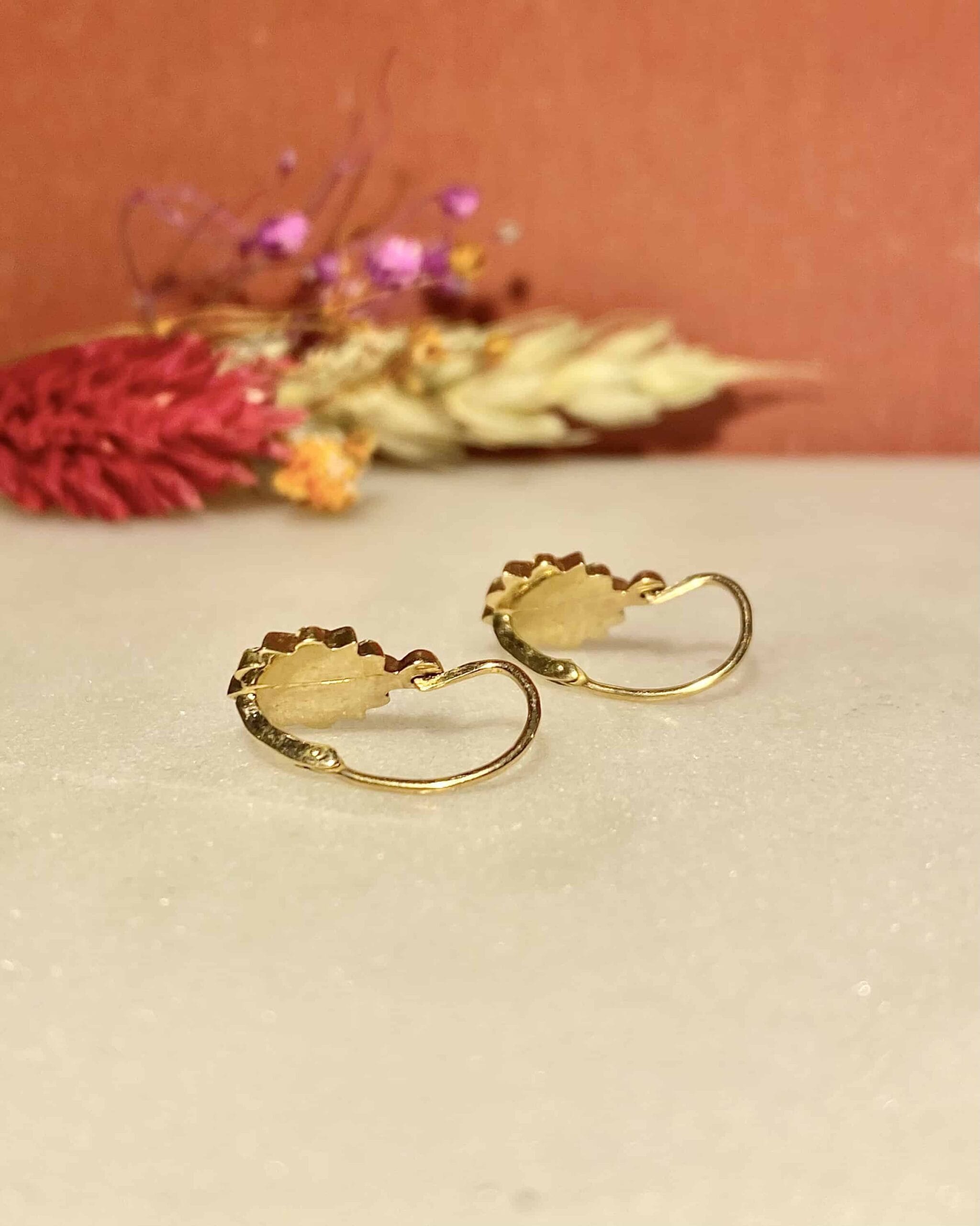 Dormeuses Étoiles Vintage Perles « Liora »