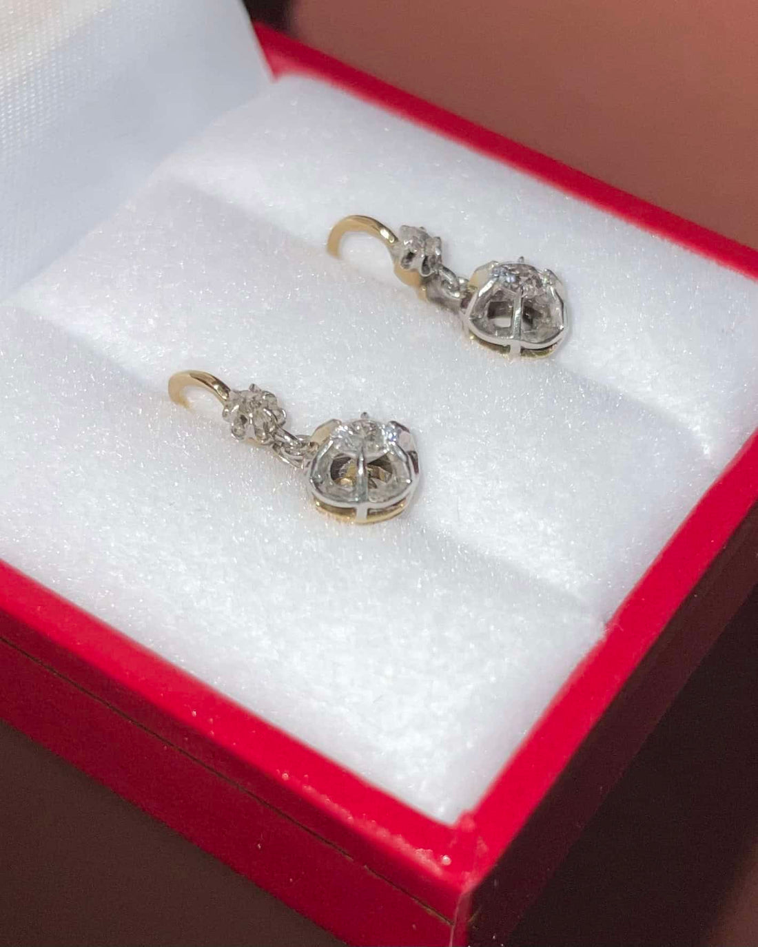 &quot;Méliha&quot; 0.34 carat Diamond Sleeper Earrings