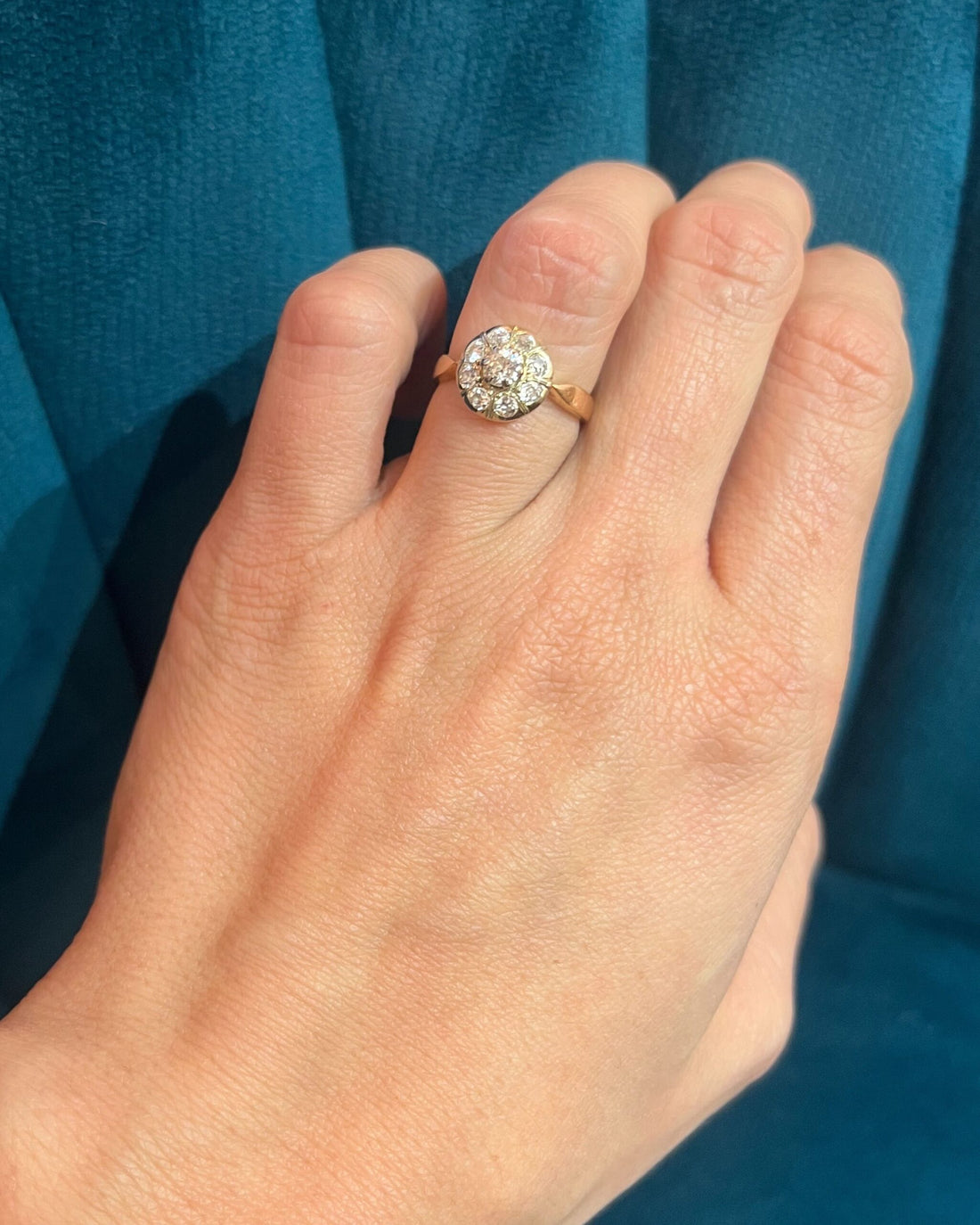 Marguerite diamants &quot;Élia&quot;