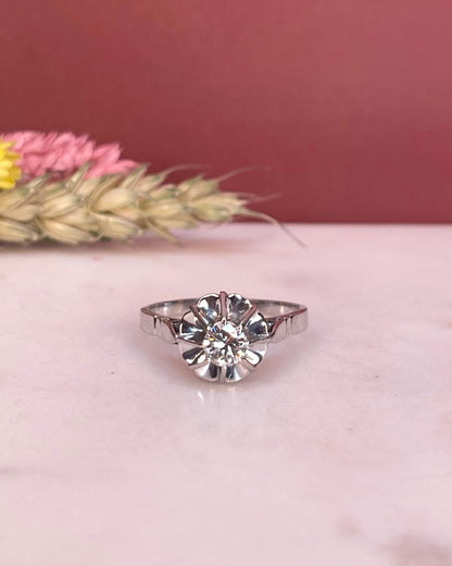 Bague Solitaire Diamant 0.50 carat &quot;Liliana&quot; - Elliade Paris