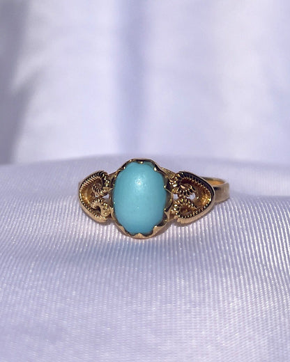 Bague vintage turquoise &quot;Naïa&quot;