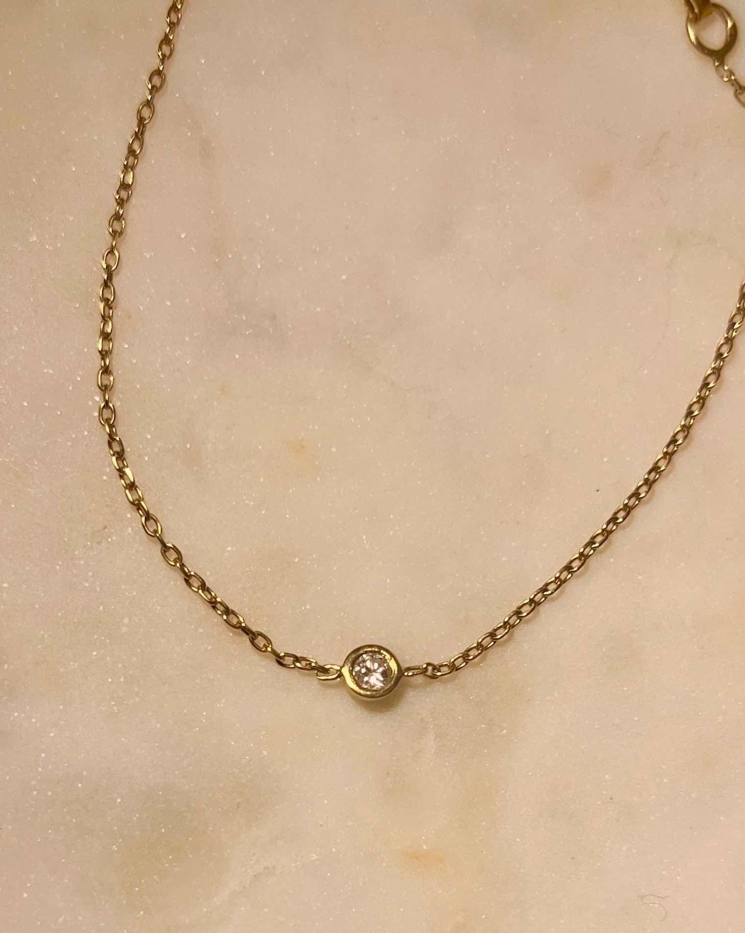 Bracelet Diamant et Or Vintage &quot;Aylana&quot;