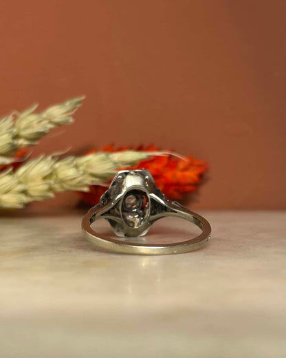 Bague Vintage Art-Déco Diamants &quot;Vinitia&quot;