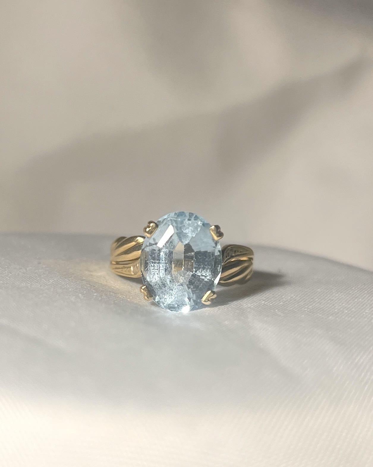 Vintage Topaz Ring "Thaïs"