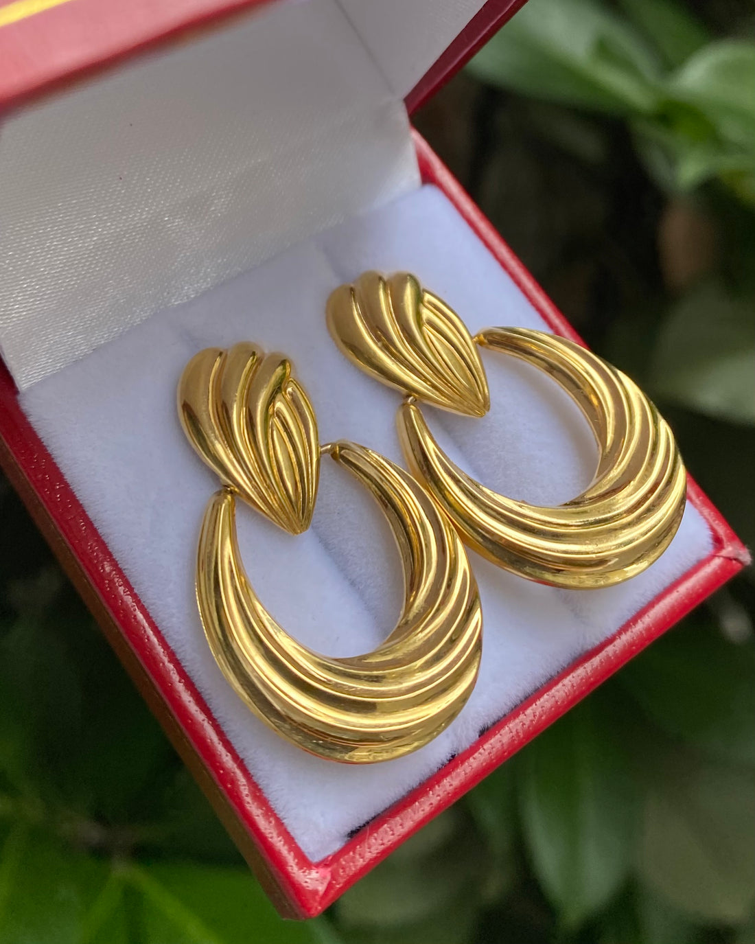 Créoles Or Jaune 18 carats “Oriane”