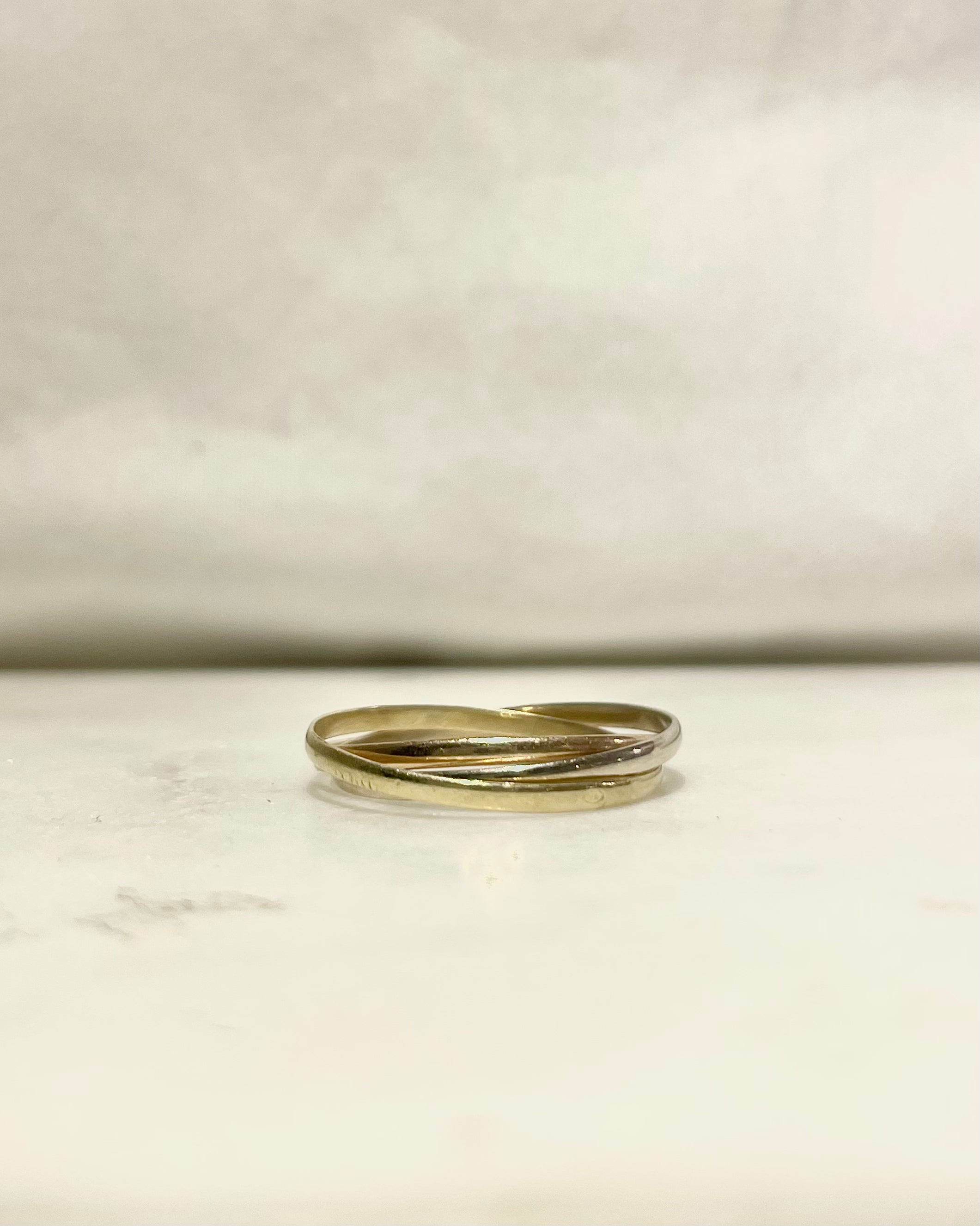 Alliance Trois Ors 18 carats &quot;Ellya&quot;