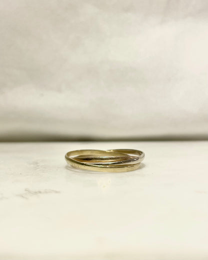 Alliance Trois Ors 18 carats &quot;Ellya&quot;