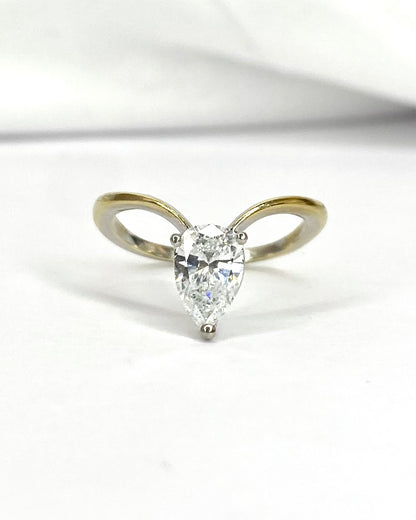 Bague Solitaire Diamant 0.50 carat "Naomi" - Elliade Paris