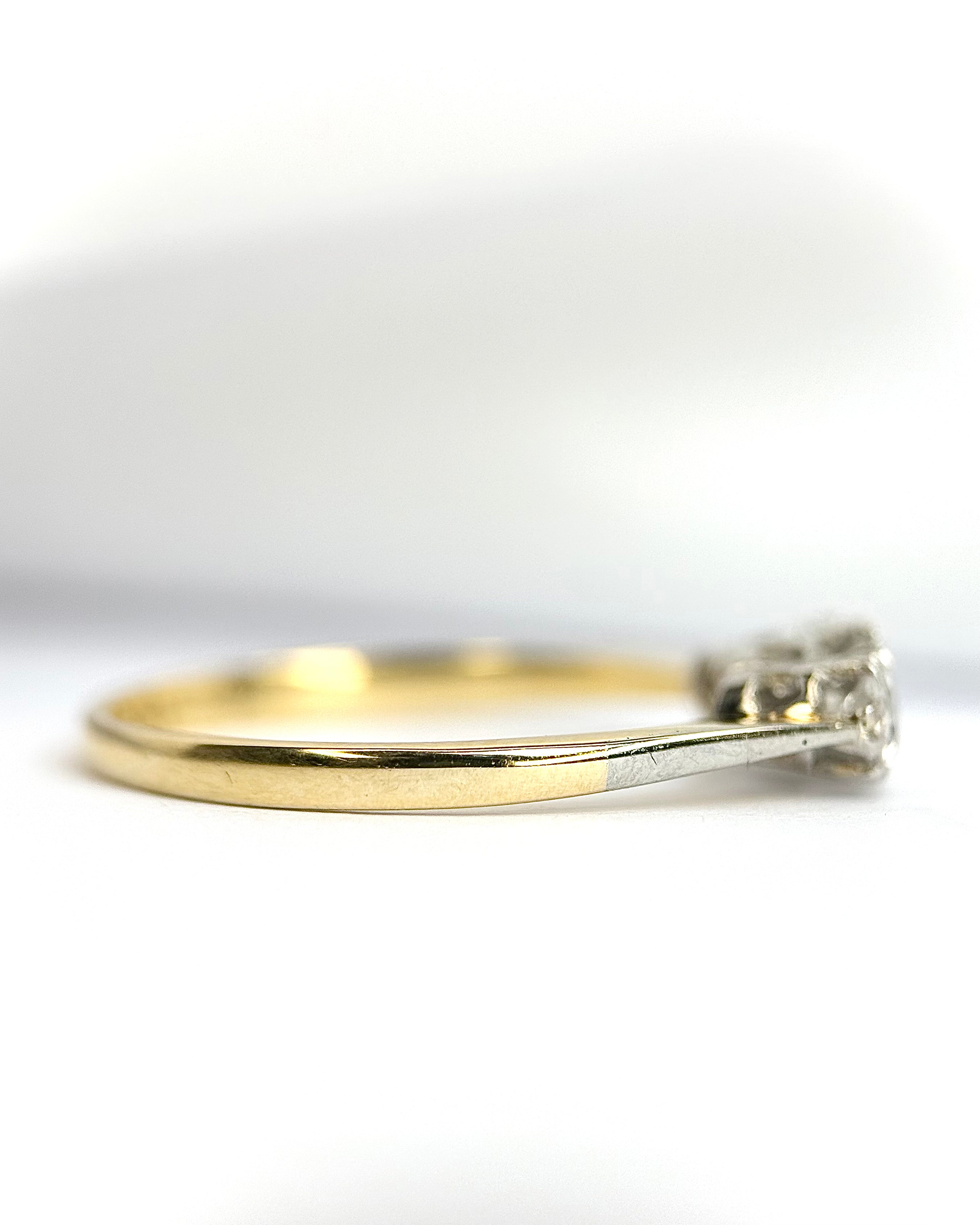 “Stella” 0.55-carat Trilogy Diamond Ring
