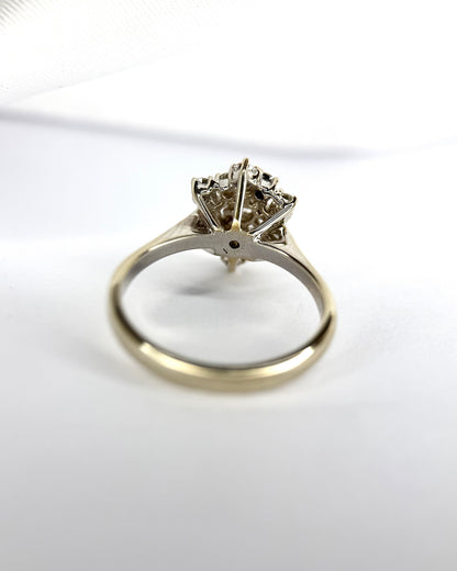 “Valérie” 0.46-carat Diamond Daisy Ring, 4.15 g