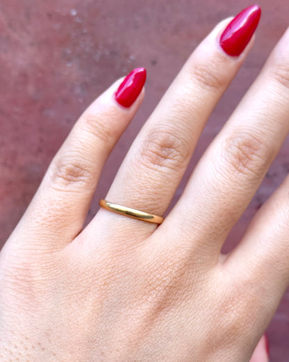 Alliance Or Jaune 18 carats "Danae"