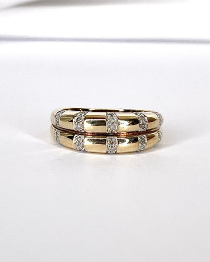Diamond Band Ring "Antonia"