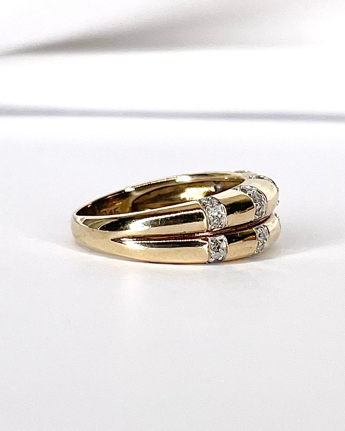 Diamond Band Ring "Antonia"