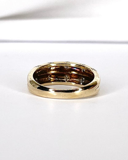 Diamond Band Ring "Antonia"