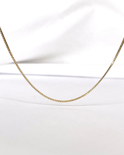 Cadena de Oro Amarillo 18 quilates "Gloria"