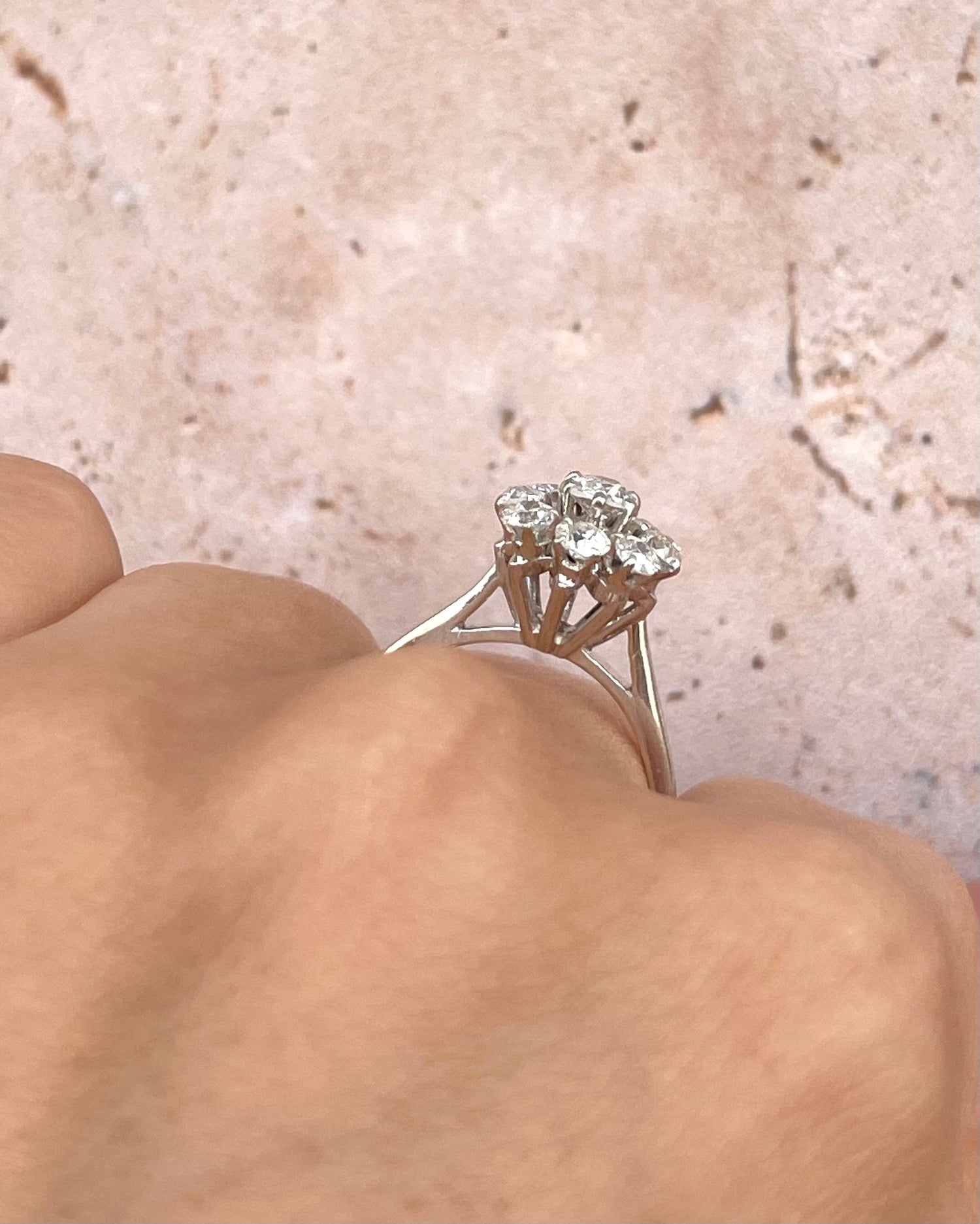 Marguerite Diamond Ring 1.10 Carat "Louisa"