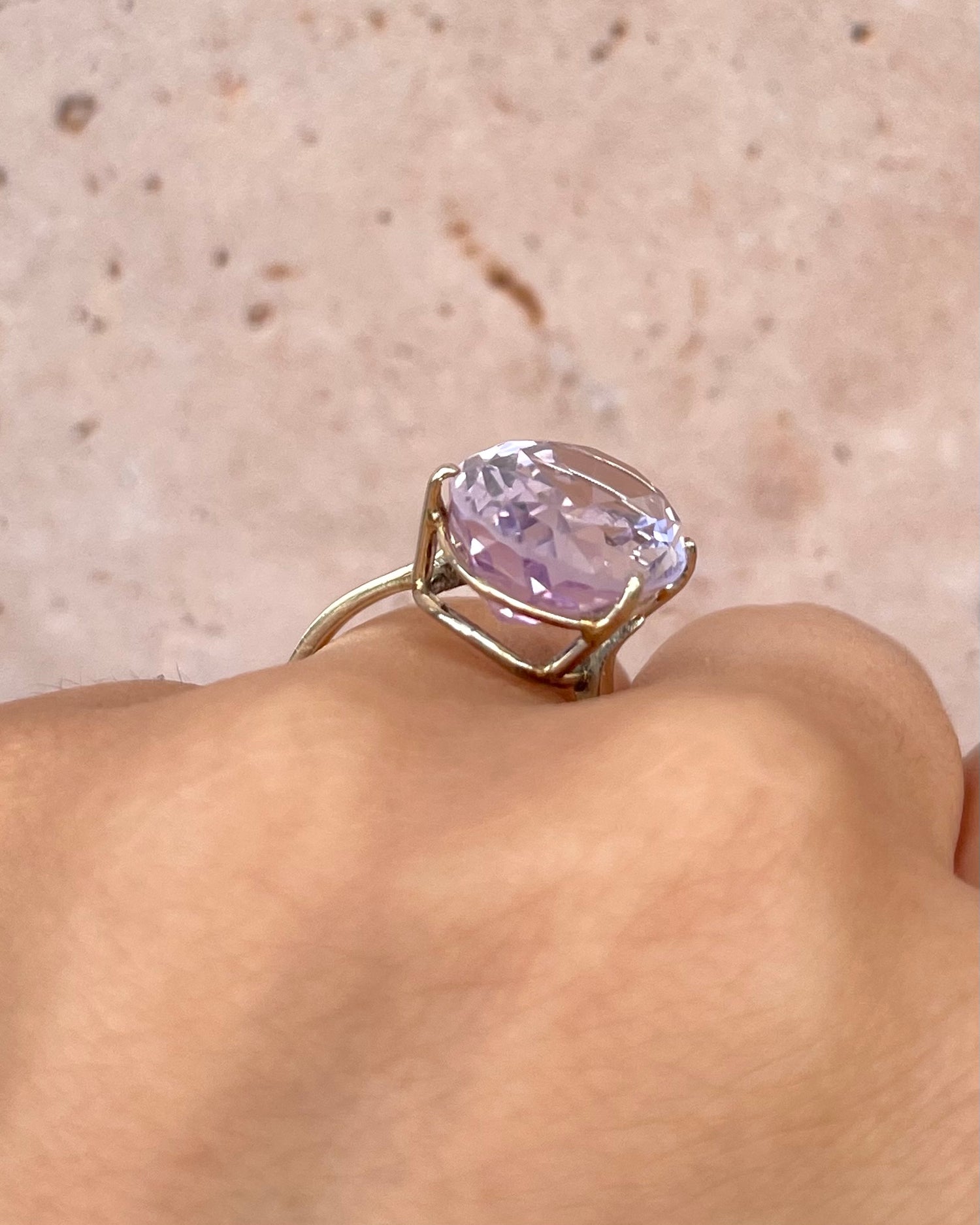 Anillo Cóctel Amatista 11.65 quilates "Manuela"
