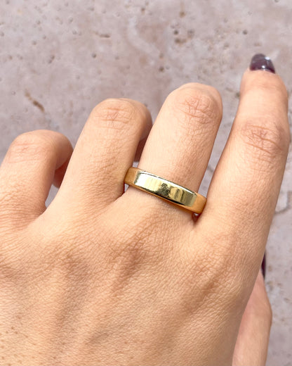 Yellow Gold 5 mm Wedding Band "Aloys"