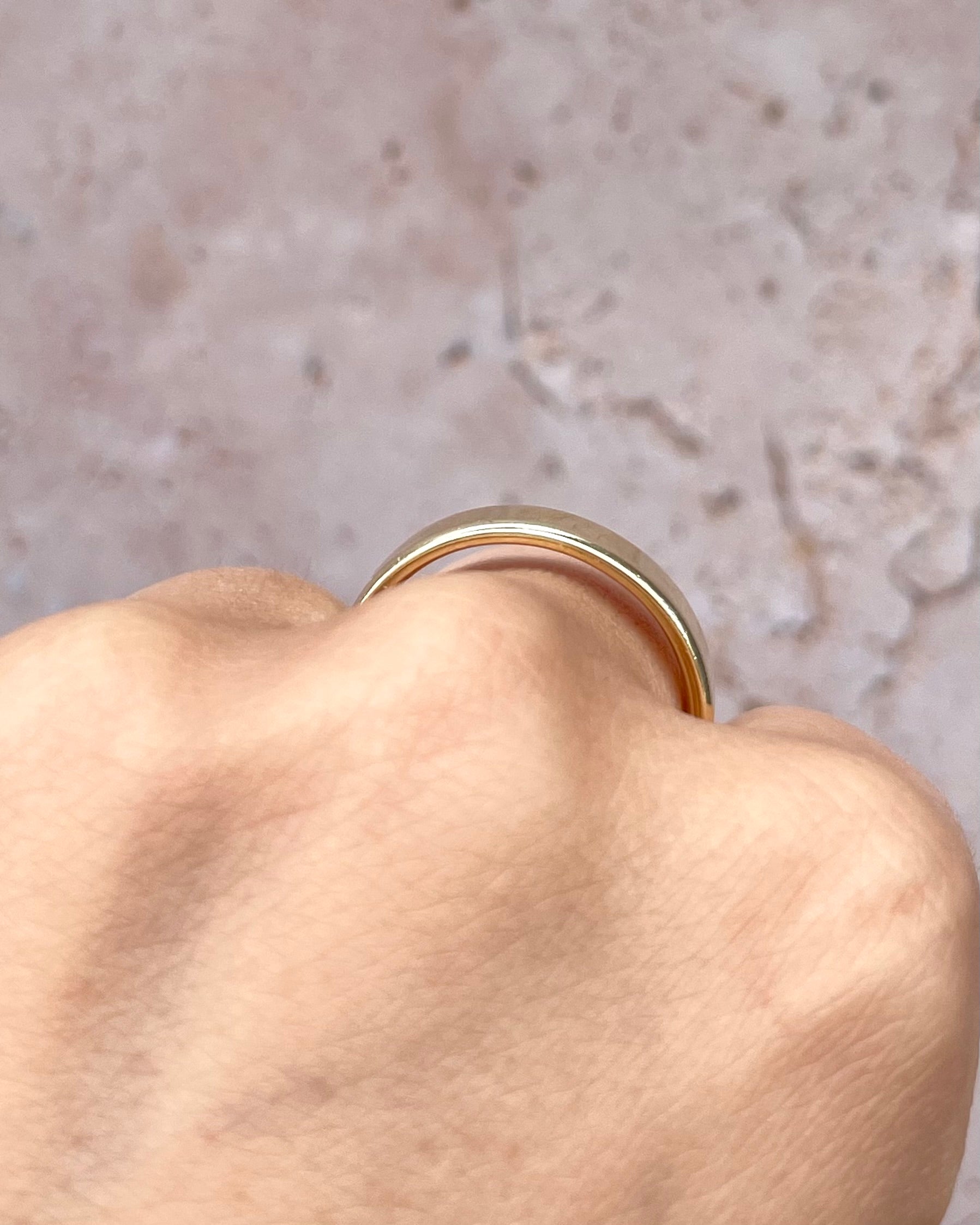Yellow Gold 5 mm Wedding Band "Aloys"