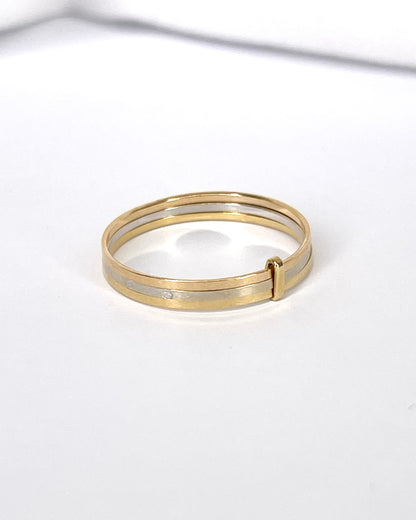 Anillo Semanario Tres Oros 2.8 mm "Gaelle"