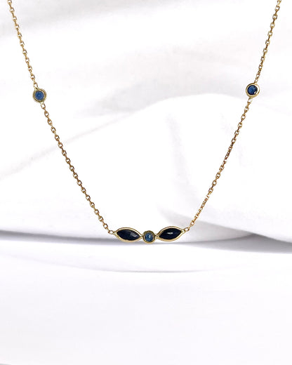 Collar de zafiros "Judith"