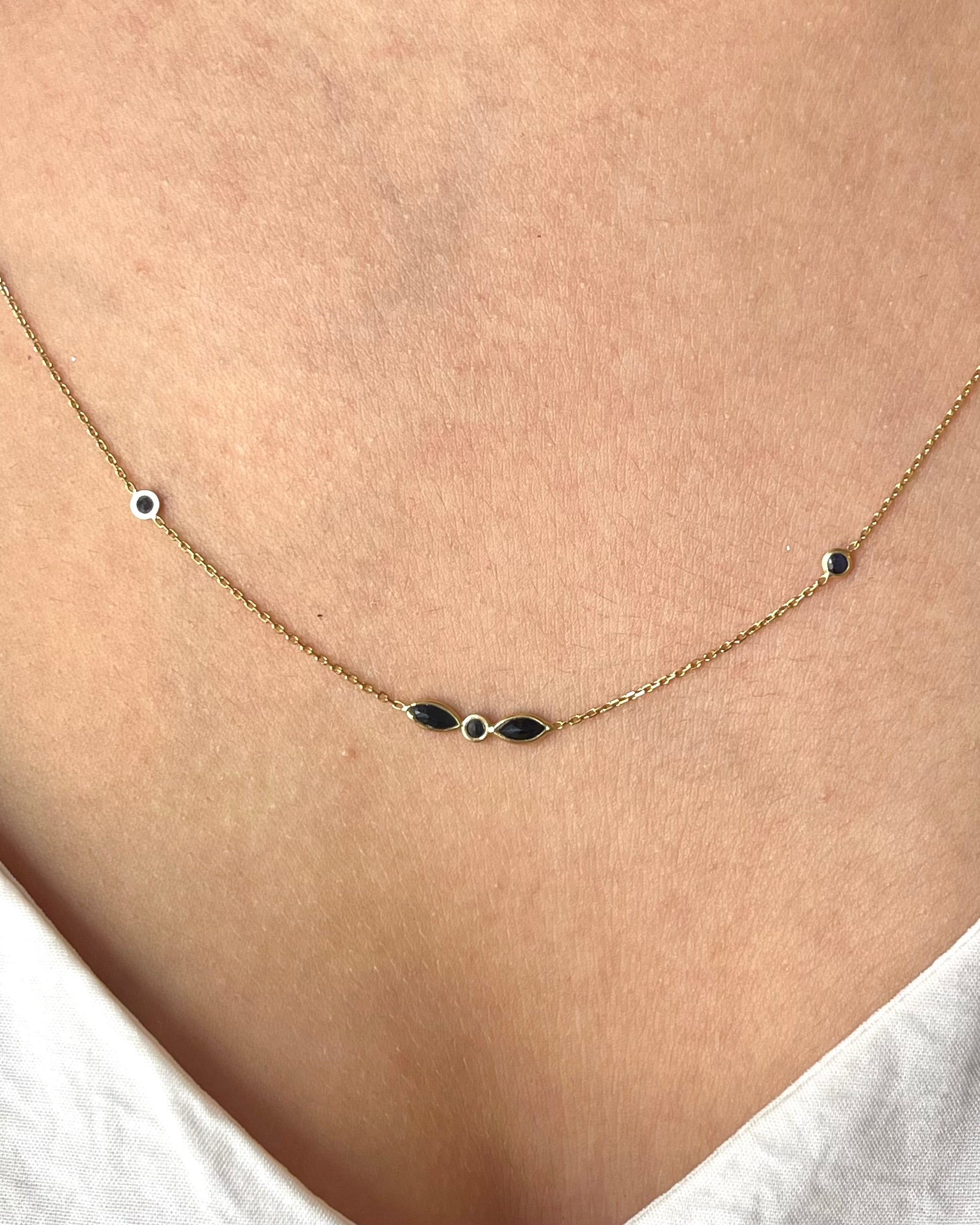 Collar de zafiros "Judith"