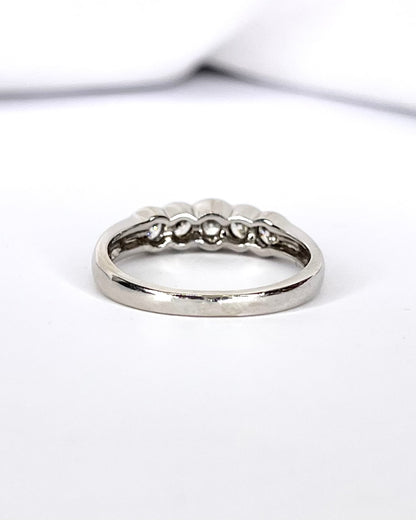 Bague Rivière Diamants 0.70 carat "Zina"