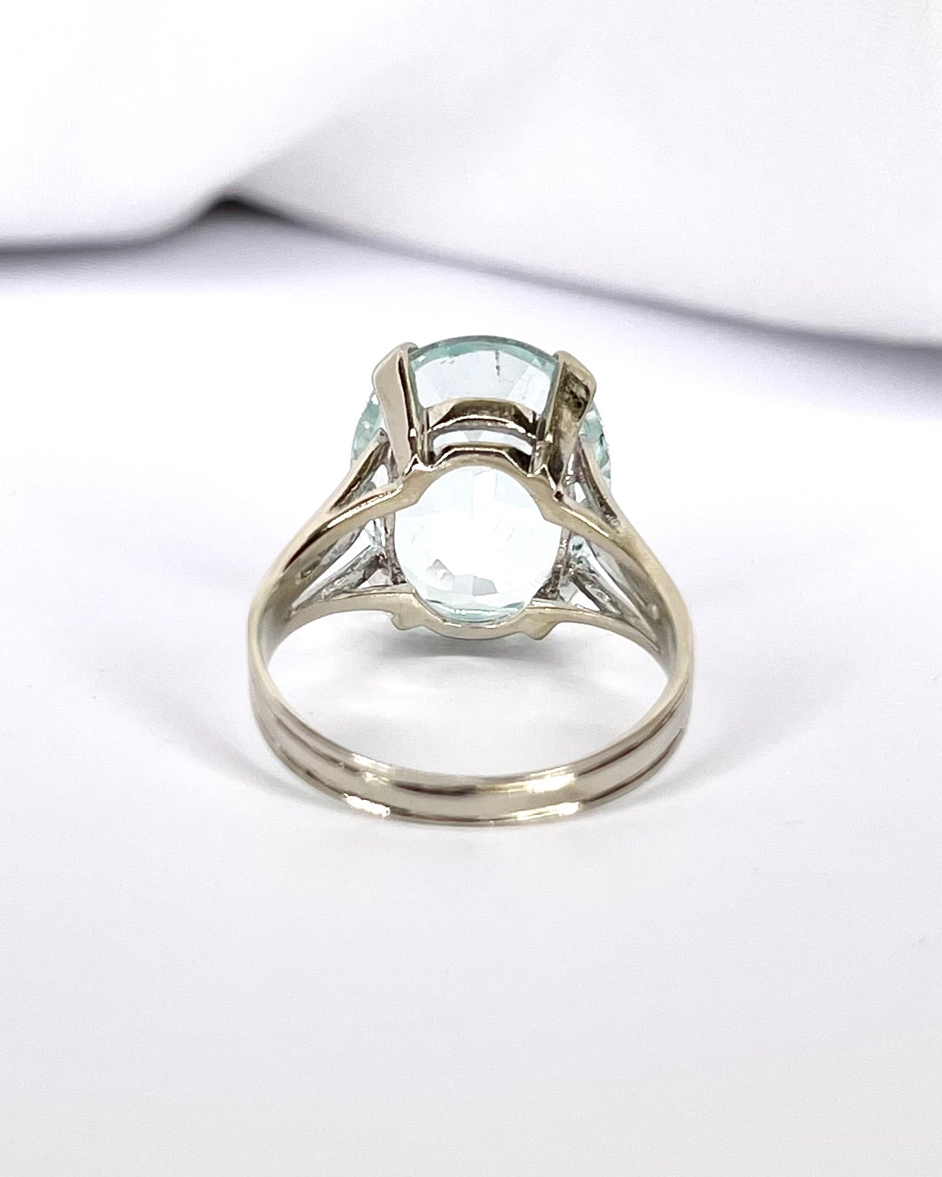 Bague Cocktail Aigue-Marine 8.90 carats "Clara"