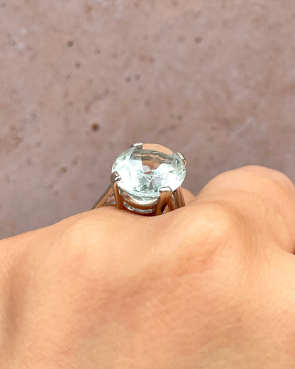Bague Cocktail Aigue-Marine 8.90 carats "Clara"