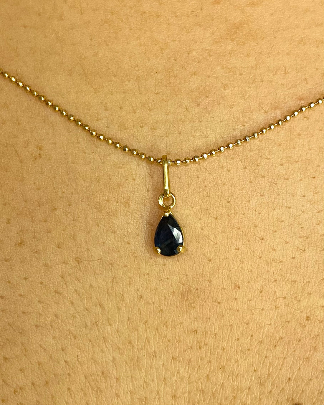 Pendentif Saphir 0.45 carat "Romane" - Elliade Paris