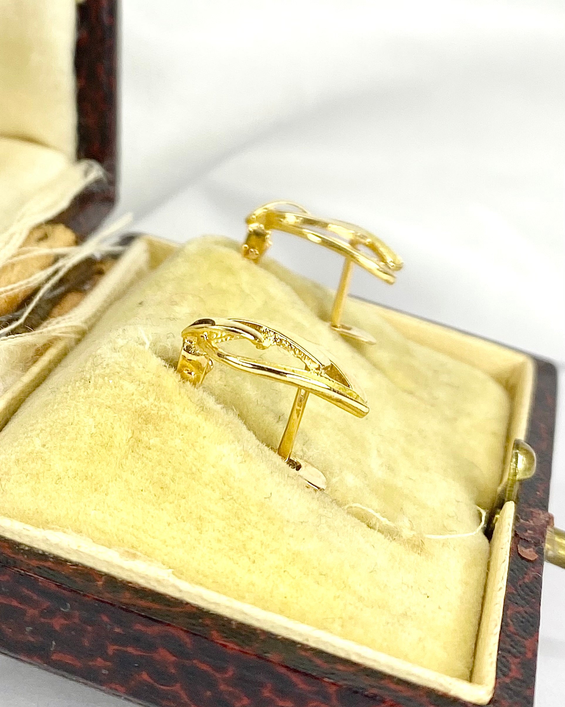 Boucles Or Jaune 18 carats &amp; or 2,16g "Margaux"