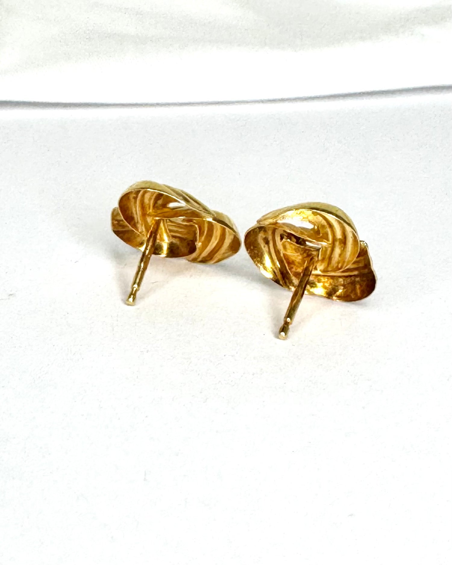 Pendientes Torcidos Oro Amarillo "Albane"