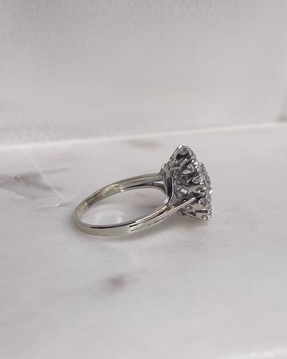 Bague Marguerite Diamants 1.35 carat “Daphné”