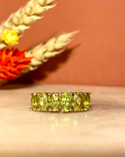 Rivière peridot - Elliade paris