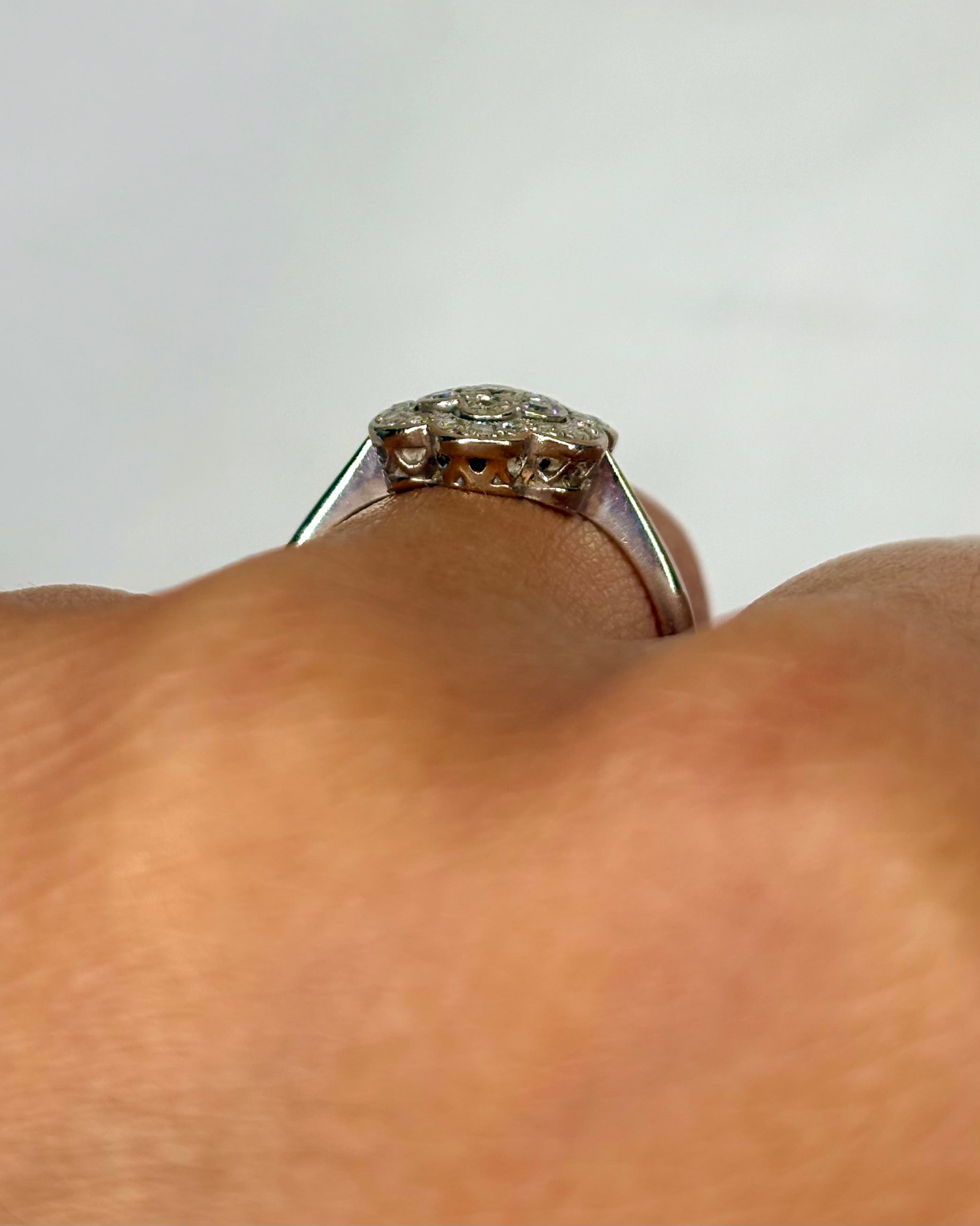 Bague Marguerite Diamants &quot;Jeanne&quot;