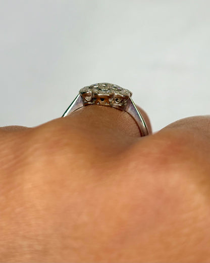 Bague Marguerite Diamants &quot;Jeanne&quot;