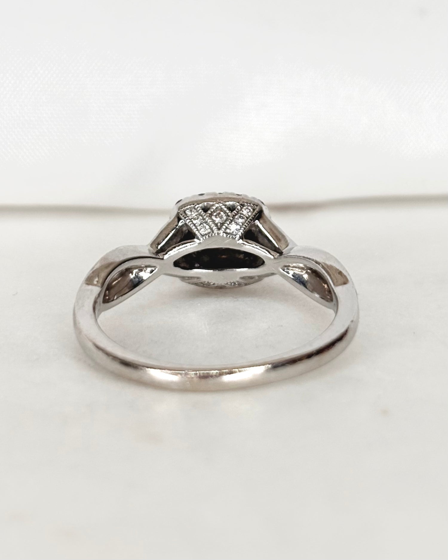 Bague Marguerite Diamants 1 carat &quot;Irina&quot;