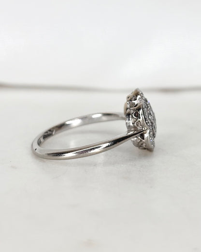 Bague Marguerite Diamants &quot;Jeanne&quot;