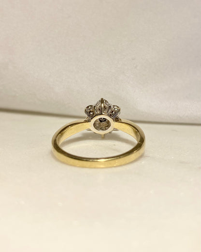 Bague Marguerite Diamants 0.75 carat &quot;Dara&quot;