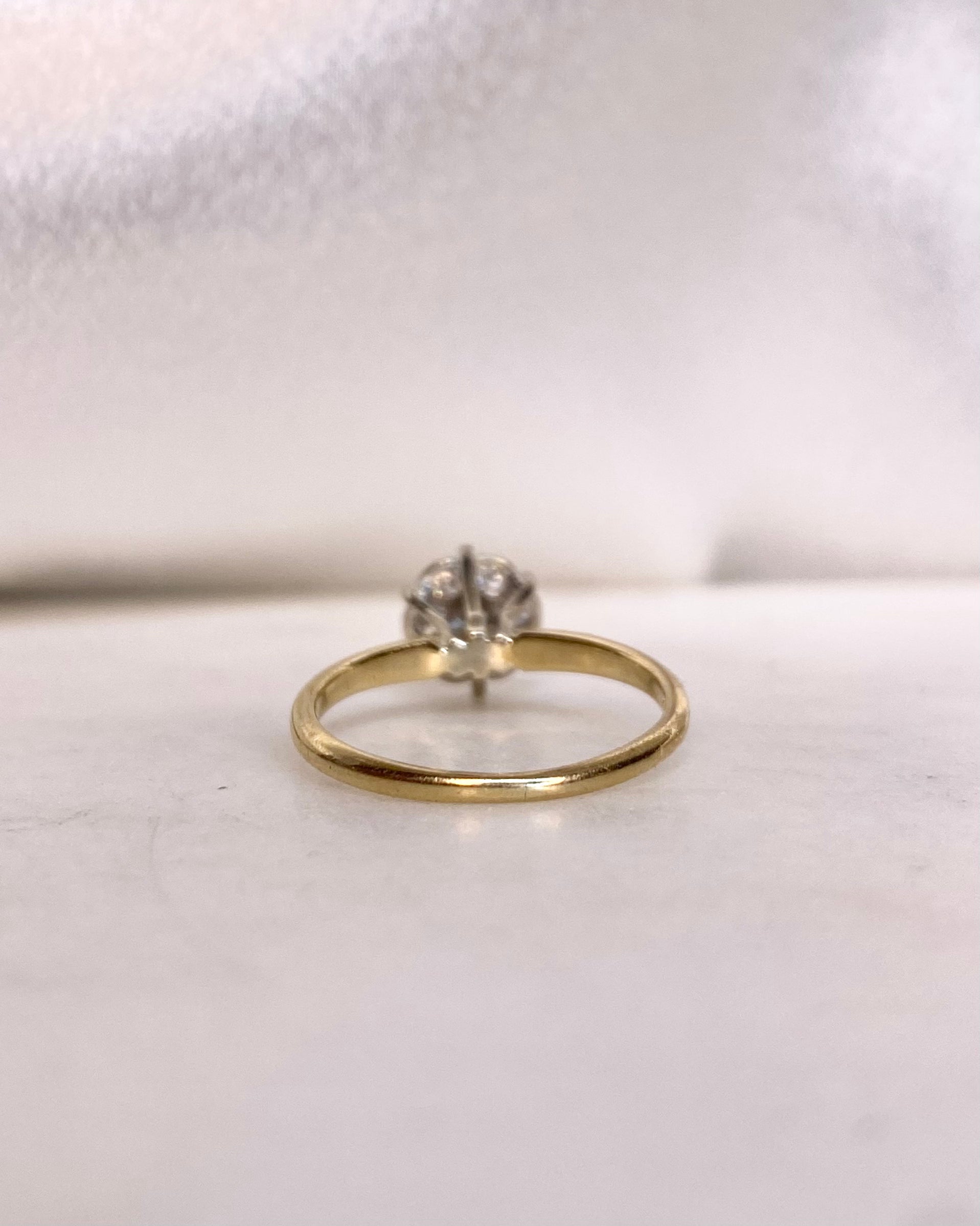 Bague Fleur Diamants 0.28 carat &quot;Louisa&quot;