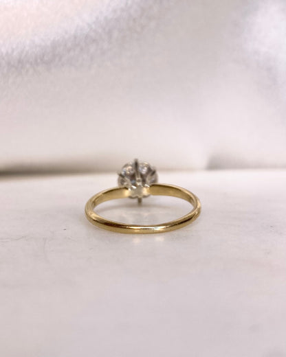 Bague Fleur Diamants 0.28 carat &quot;Louisa&quot;