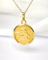 Médaille Or Jaune 18 carats "Uriel" - Elliade Paris