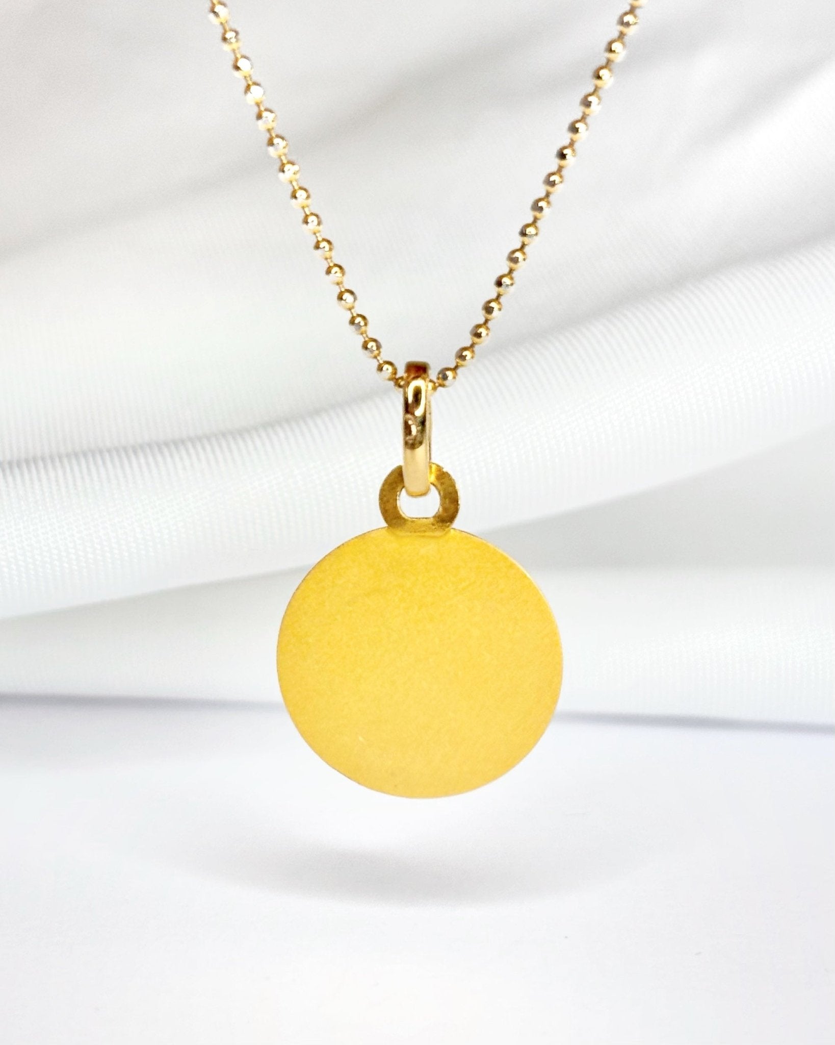 Médaille Or Jaune Ange "Michel" - Elliade Paris